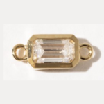 emerald cut moissanite 7mm