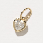 Solid 14k Gold Charms- Heart