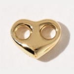 Puffed Mariner heart 9mm